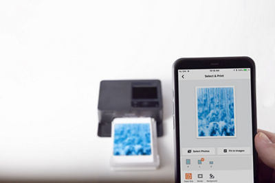 SELPHY CP1500 Receiving Images from a Cell Phone via SELPHY Layout App